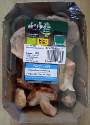 Unsere Heimat Bio Shiitake