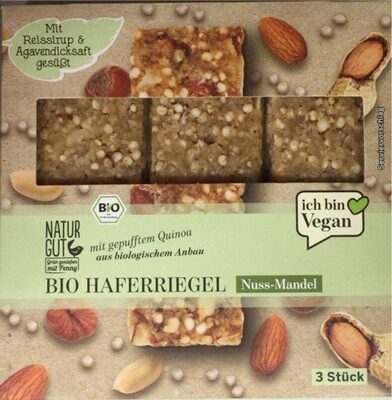 Naturgut Bio Haferriegel