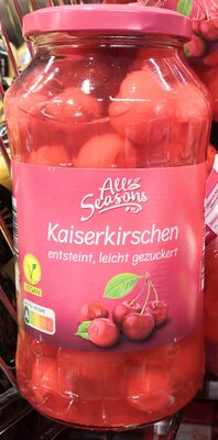 All Seasons Kaiserkirschen, entsteint, leicht gezuckert