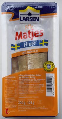Larsen Edle Matjes Filets mit Zwiebeln
