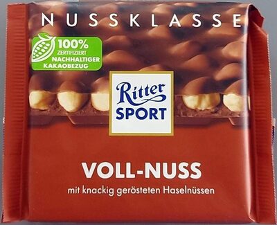 Ritter Sport Nussklasse Voll-Nuss