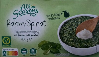 All Seasons Rahm-Spinat