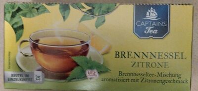 Captains Tea Brennnesseltee-Mischung mit Zitronengeschmack