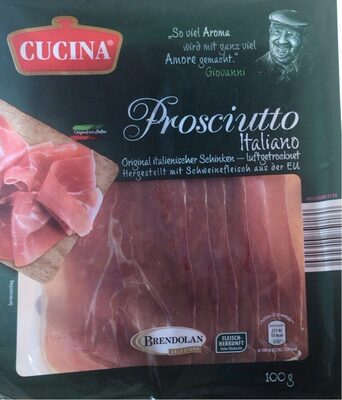 Cucina Nobile ALDI CUCINA Italienischer Prosciutto Crudo 100g 2.29€ Packung 1kg 19.90€