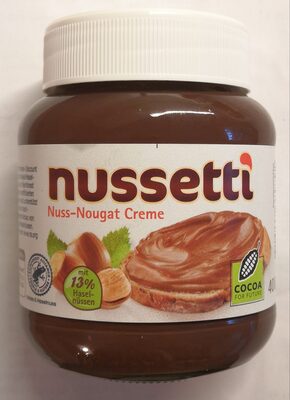 Nussetti Nuss-Nougat-Creme