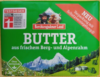Berchtesgadener Land Butter