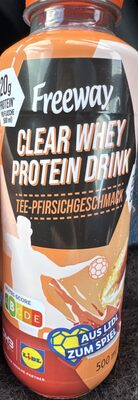 SPORTYFEEL CLEAR WHEY DRINK Pfirsich Eistee Geschmack