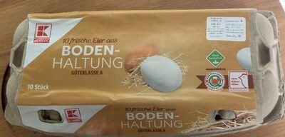 K CLASSIC Eier aus Bodenhaltung