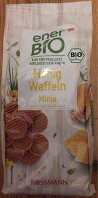 Ener Bio Honig Waffeln Minis