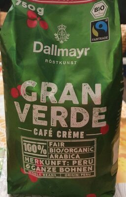 Dallmayr Gran verde café crème
