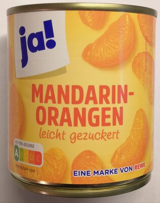 ja! Mandarin-Orangen