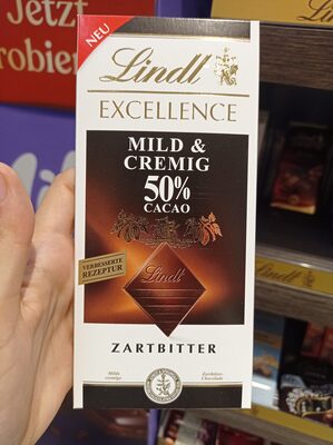 Lindt Excellence 50% cacao Zartbitter