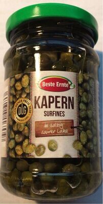 Beste Ernte Kapern in salzig-saurer Lake