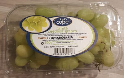 Cape White Seedless Grapes