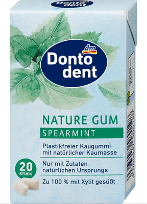 Dontodent Kaugummi Nature Gum Spearmint