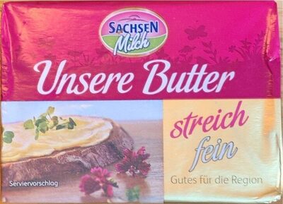 Sachsenmilch Unsere Butter streichfein