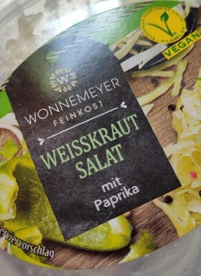 Wonnemeyer Weisskrautsalat mit Paprika