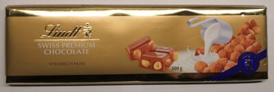 Lindt Swiss Premium Chocolate Vollmilch Nuss