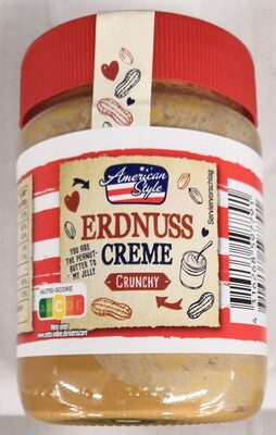American Style Butter - Erdnuss Creme Crunchy
