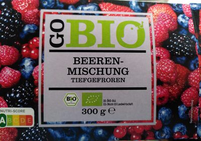GoBio Beerenmischung tiefgefroren