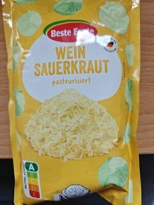 Beste Ernte Wein Sauerkraut