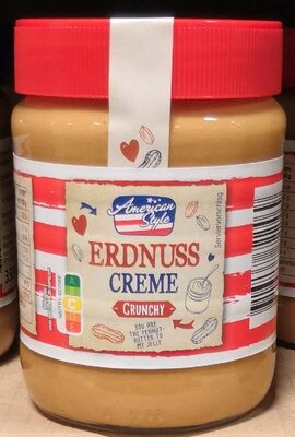 American Style Erdnuss Creme Crunchy