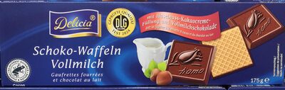Delica Schoko-Waffeln Vollmilch