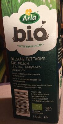 Arla Bio Frische Weidemilch