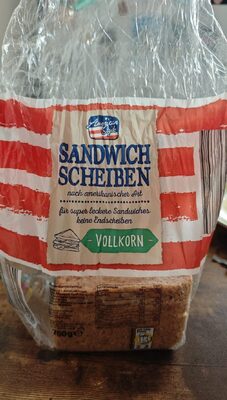 American Style Sandwich Scheiben Vollkorn