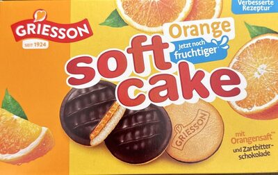Griesson soft cake Orange