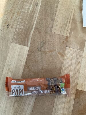 Naturally PAM by Pamela Reif Crunchy Protein Bar Cashew Caramela