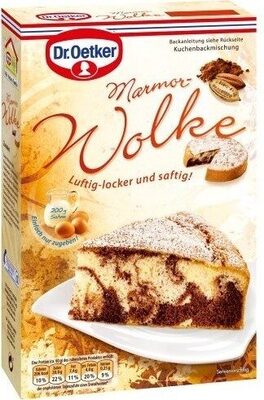 Dr. Oetker Backmischung Marmor Wolke