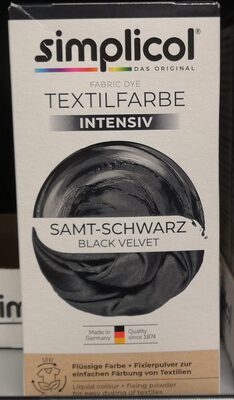 Simplicil Textilfarbe schwarz