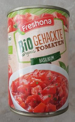 Baresa Tomaten gehackt, Basilikum