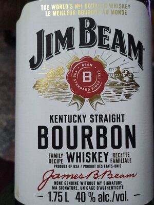 Jim Beam Bourbon Whiskey