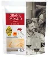 Gaminzojas Colla Spa Grana Padano gerieben (10 Monate gereift)