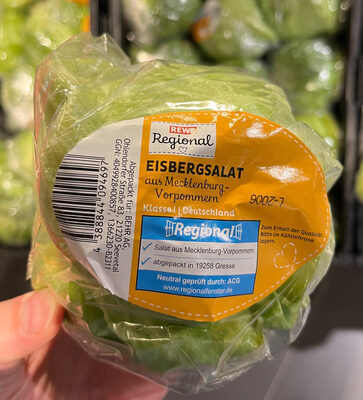 Regionaler Eisbergsalat