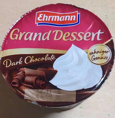 Ehrmann Grand Dessert Dark Chocolate