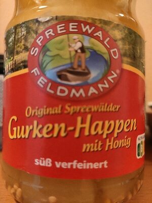 Spreewald Feldmann Delikatess Gurken mit Honig