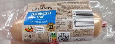 Hofmaier Leberwurst fein