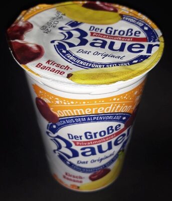 Bauer Joghurt Kirsch-Banane