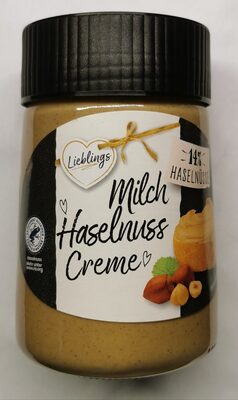 Lieblings Milch Haselnuss Creme