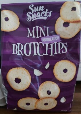 Aldi Mini-Brotchips - Knoblauch
