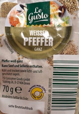 Le Gusto Weisser Pfeffer