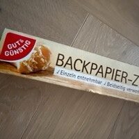 Gut und Günstig Backpapier zugeschnitten