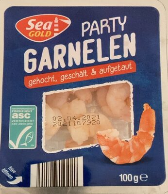 Sea Gold Party Garnelen