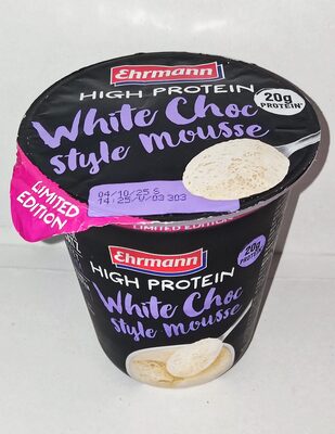 Ehrmann White Choc Style Mousse High-Protein