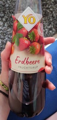 YO Erdbeere Fruchtsirup