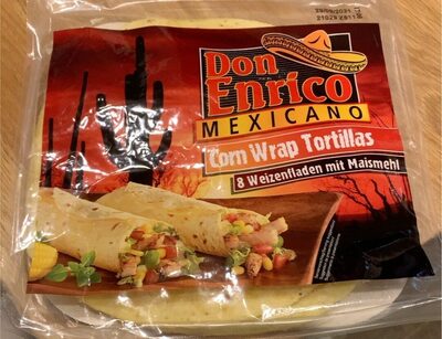 Don Enrico Mexicano Corn Wrap Tortillas