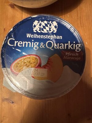 Weihenstephan Cremig & Quarkig - Pfirsich-Maracuja
